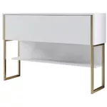 Masă Trendy Luxe, AurAlb, 120x80x30cm (GTR005830)
