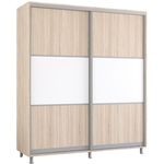 Шкаф Mobildor-Lux Aron cu uși glisante orizontal (190x60x220H cm) Sonoma