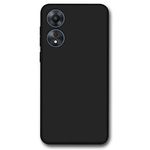 Husă pentru smartphone Helmet Liquid Silicone Oppo A58, Black