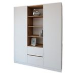 Dulap Smartex (15851) N14 180cm Alb+St.Inchis