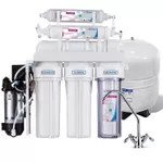 Filtru de curgere pentru apă FitAqua Water Filter STD ARO-6-P Booster Pump + Mineralizator