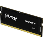 16GB DDR5-6000MHz SODIMM Kingston FURY Impact (KF560S38IB-16), CL38, 1.35V, Intel XMP 3.0, Black