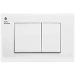 Buton rezervor WC Hydro S 001A, Albă