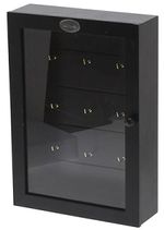 Короб для хранения Promstore 26579 pentru chei cu balamale 19x6x27cm, neagra