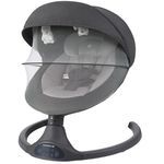 Детское кресло-качалка Kikka Boo 31005010092 Codie Dark Grey 2025