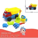 Jucărie Promstore 45053 Набор игрушек для песка в машине, 6 ед, 36X21cm
