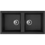 Chiuvetă bucătărie Milo Alpha ALP.G.2KBO-A