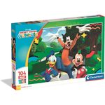 Puzzle Clementoni 104 MAXI: Clubul Mickey Mouse 20 (25018)