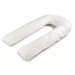 Textile de casă PernaMea Fata de Perna pt gravide forma-U, Bulina Ivory (PM.101702/7)