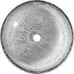 Раковина SanDonna ST-GL60A din sticla pe blat bol Gri