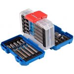 Набор головок, бит, насадок King Tony 1041CQ-EB вставки (биты) TORX, HEX, SPLINE 10 мм, 41 пр.