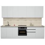 Мебель для кухни ArtFlame GOLA White (3 m.l.)