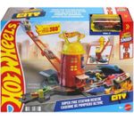 Mașină Hot Wheels JHL95 Stație de pompieri și salvare