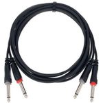 Кабель для музыкального инструмента CORDIAL EU 3 PP (2xjack mono/2xjack mono) 3m 14845