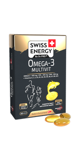 SWISS ENERGY OMEGA-3 MULTIVIT, CAPSULE N30