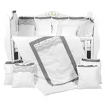 Детское постельное белье PernaMea Set lenjerie 8 piese Royal Gri (PM.101611/1)