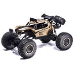 Jucărie cu telecomandă New World 2028 Masina 1:8 cu t/c Rock Crawler aurie, 442047