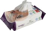 Bambo Nature Влажные салфетки, 19x16 см, без запаха, 80 шт.