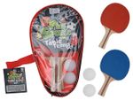 Набор для настольного тенниса: 2ракетки, 2 шарика, в чехле