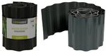 Decor ProGarden 24748 Gard decorativ pentru gradina Valuri 9m H15cm, gri