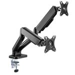 Аксессуар для ПК Brateck LDT46-C024 Spring-Assisted Dual Monitor Arm, for 2 monitors