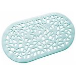 Covoraș de baie Bisk 06763 antiderapant, 68x39, turcoaz, GRENADA