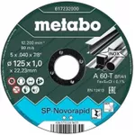 Диск отрезной Metabo 617249000 Disc abraziv SP-Novorapid Inox 125x1x22.23