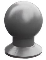 Organizarea traficului Uniplast 16440 Stalpisor de delimitare acces (sfera fonta) H=42 cm/D.30 cm