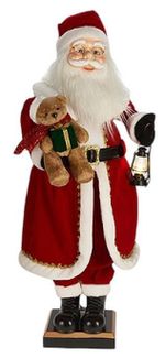 Новогодний декор Promstore 56476 Suvenir LED Mos Craciun, 45x35x110cm, muzical