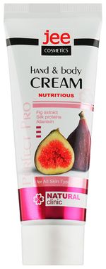 Крем для рук и тела питательный  Jee Cosmetics Nutritious Hand & Body Cream 75мл