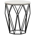 Măsuţă cafea Trendy Sofia, Crema 46x57x46cm