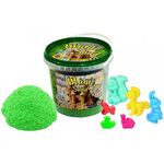 Set de creație Strateg 372 5 Magic sand verde, 1кg