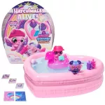Jucărie Spin Master 6072786 Set Hatchimals Alive, Curcubeu Neon: Petrecere la piscină