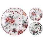 Тарелка Promstore 45949 Farfurie de desert 19cm, Fructe si pomusoare, porțelan