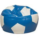 Кресло-мешок Because BALL BlueWhite (100x100x100cm)