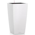 Ghiveci pentru flori Lechuza Cubico Color 30, White