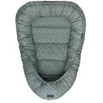 Гнездо для новорожденных Zaffiro Geo Bottle green