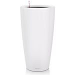 Ghiveci pentru flori Lechuza Rondo Premium 32, White Matt