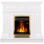 Камин электрический ArtFlame Ambasador nut & Gala gold