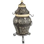 Ceaun grătar Grand Tandyr GT0001 Tandoor Asia size XL cu capac rabatabil