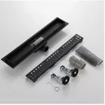 Душевой трап Gappo G 88007- 36 Inox 70x800 Negru