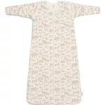 Haine pentru copii Jollein 016-548-67044 Sac de dormit cu maneci detasabile Sleepy Animals Nougat, 70cm