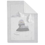 Комплект подушек и одеял Kikka Boo 31103020157 Paturica super moale Sherpa Seally Me, 80/110cm