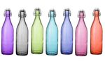 Бутылка с зажимной крышкой Giara Fun 1l, разных цветов