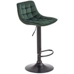 Барный стул Halmar H-95 hoker negru/verde
