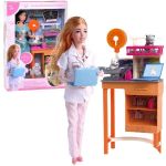 Păpușă Essa JX200-17 Set de joc Clinica veterinară