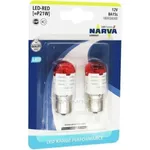 Lampă auto Narva LED P21 RED 1.75W BA15S (2 buc) (18093)
