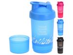 Sticla shaker pentru nutritie sportiva 0.35l, 26cm