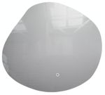 Зеркало для ванной Uniplast K503-8080 Oglinda pentru baie LED 2700/4000/6000K (rotunda freeform) 80x80cm IP44