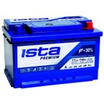 Автомобильный аккумулятор Ista Premium 77AH A760 (276*175*190)